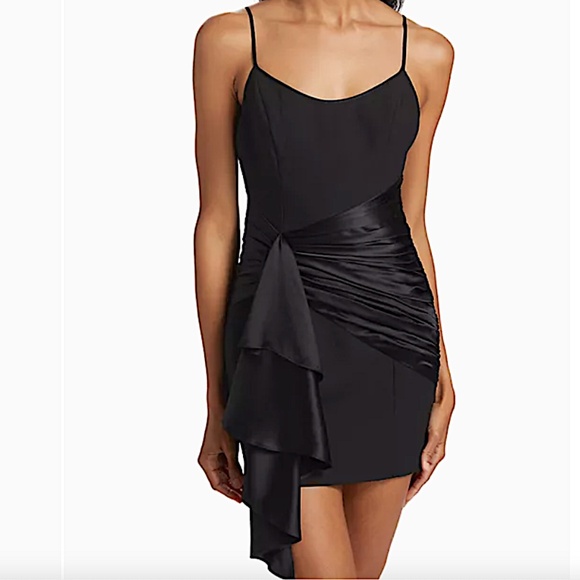 Cinq à Sept Anselle Mixed Media Cocktail Dress - Picture 7 of 12